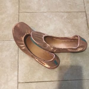 Tieks in rose gold color